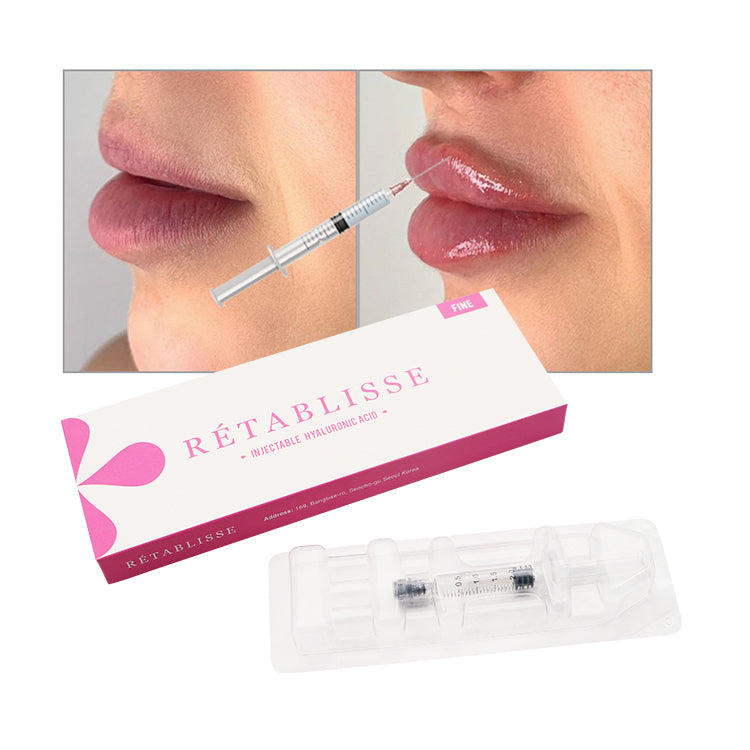 Hyaluronic acid lip plumping
