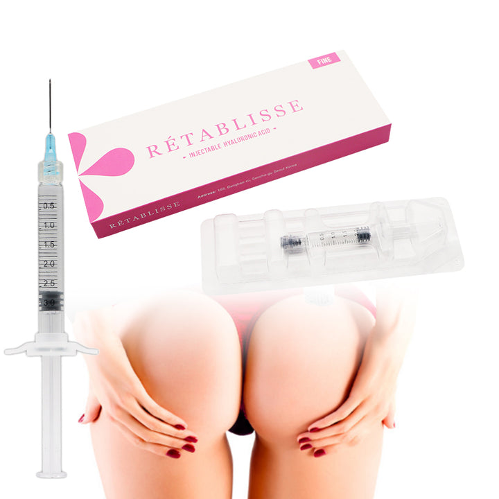 Ha Dermal Filler Injectable Cross Linked Hyaluronic Acid for Breast Buttock Enlargement  